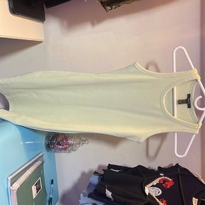 Light green tight Bodycon Forever 21 dress